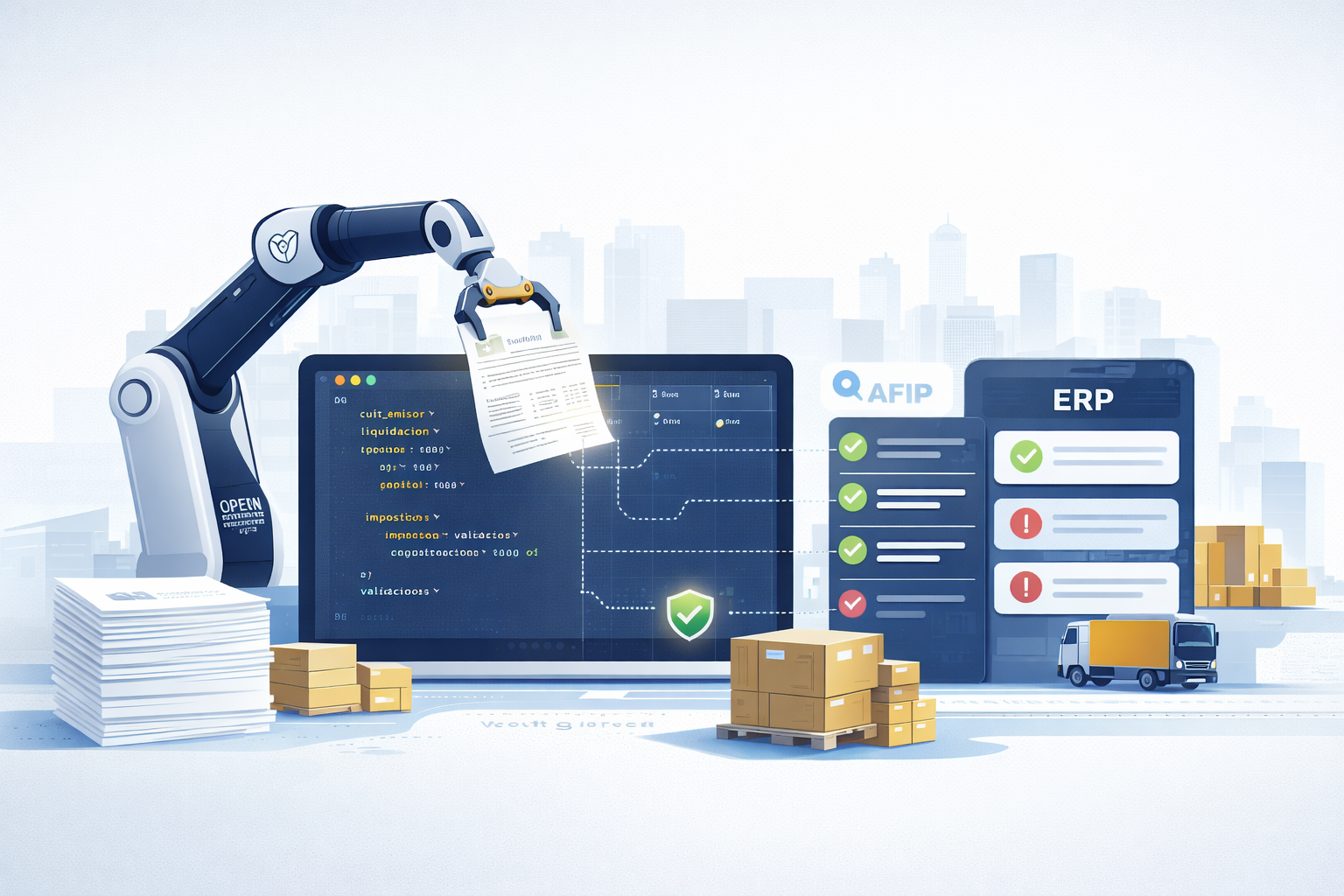 Automatización de comprobantes con inteligencia artificial